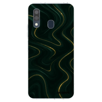 Picasee silikonowe przeźroczyste etui na Samsung Galaxy A40 A405F - Vawes