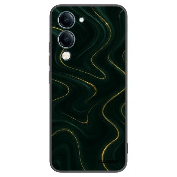 Picasee silikonowe czarne etui na Vivo Y29s 5G - Vawes