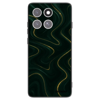 Picasee silikonowe czarne etui na Motorola Edge 60 Fusion - Vawes