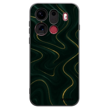 Picasee silikonowe czarne etui na OPPO Find X9 Pro - Vawes