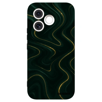 Picasee silikonowe czarne etui na Honor 600 Lite - Vawes