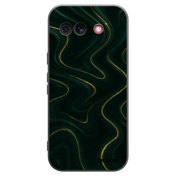 Picasee silikonowe czarne etui na Google Pixel 10a - Vawes