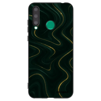 Picasee silikonowe czarne etui na Honor 20 Lite - Vawes