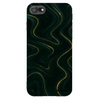 Picasee silikonowe przeźroczyste etui na Apple iPhone 8 - Vawes