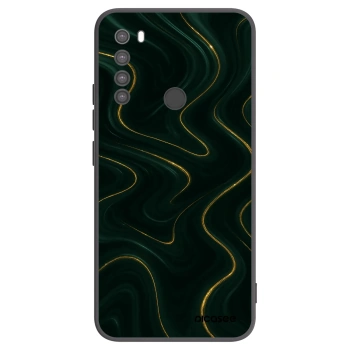 Picasee silikonowe czarne etui na Xiaomi Redmi Note 8 - Vawes