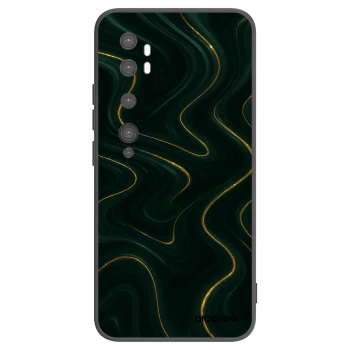 Picasee silikonowe czarne etui na Xiaomi Mi Note 10 (Pro) - Vawes