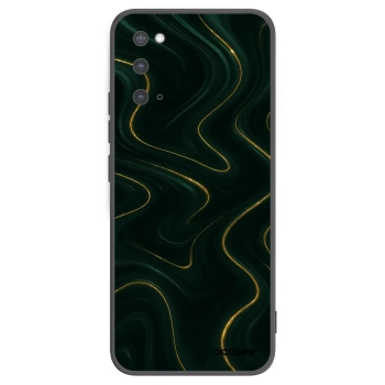 Picasee silikonowe czarne etui na Samsung Galaxy S20 G980F - Vawes