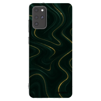 Picasee silikonowe przeźroczyste etui na Samsung Galaxy S20+ G985F - Vawes