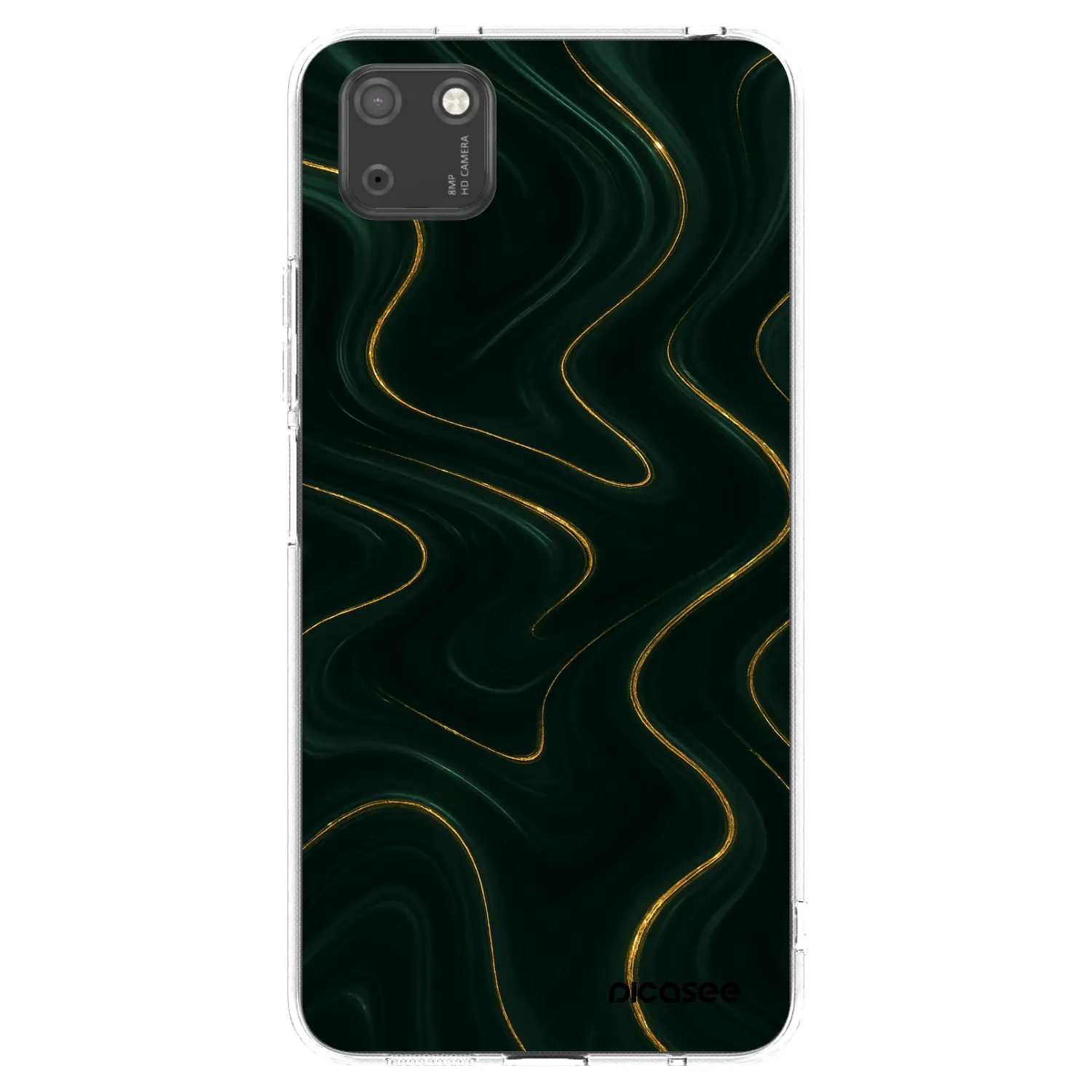 Picasee silikonowe przeźroczyste etui na Huawei Y5P - Vawes