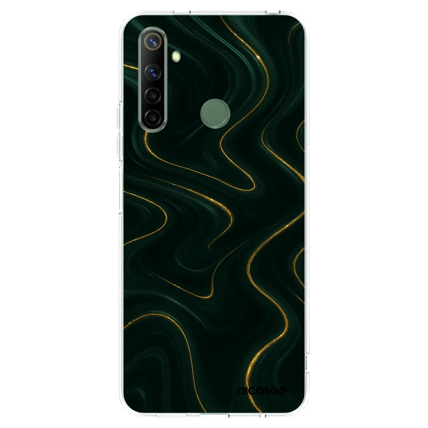 Picasee silikonowe przeźroczyste etui na Realme 6i - Vawes