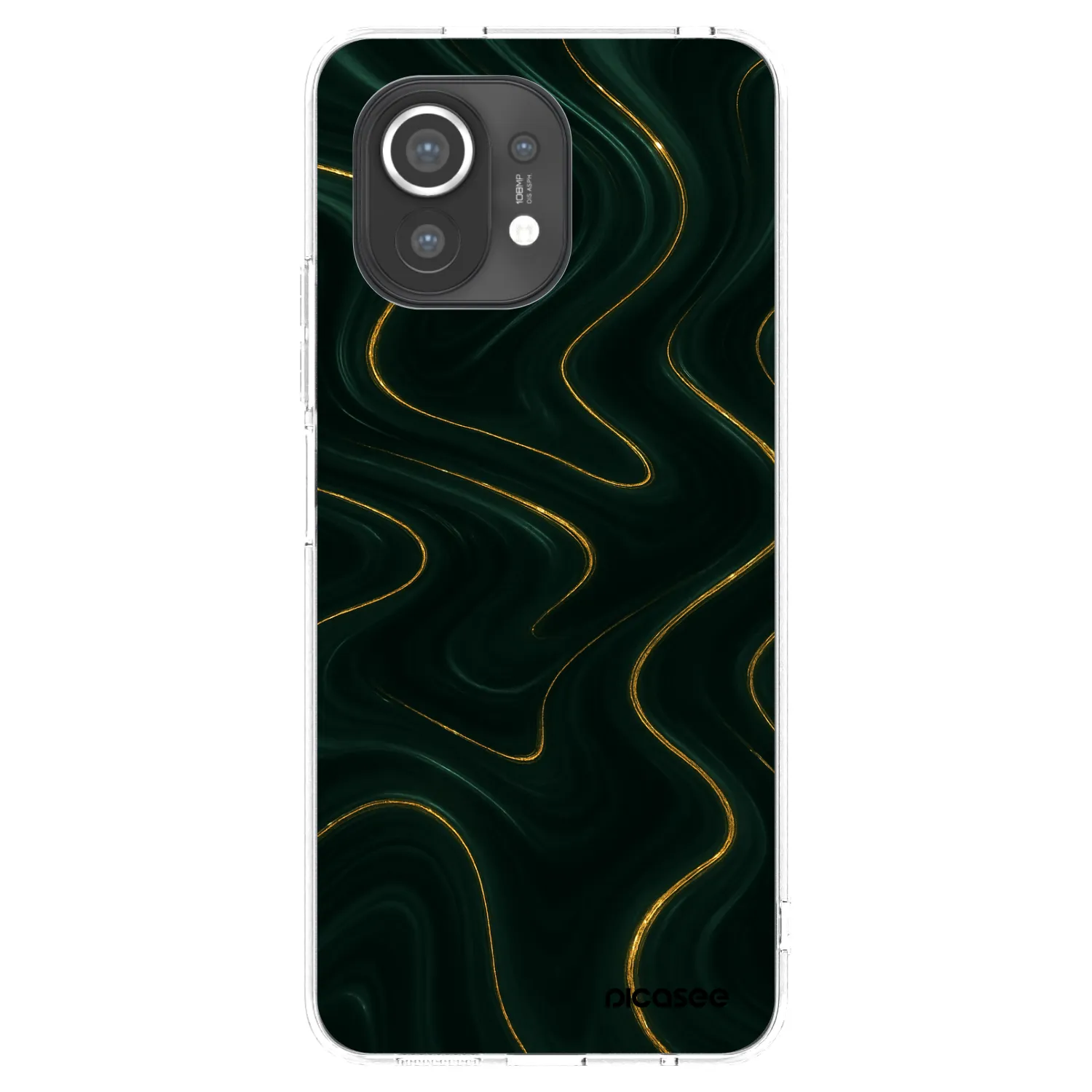 Picasee silikonowe przeźroczyste etui na Xiaomi Mi 11 - Vawes