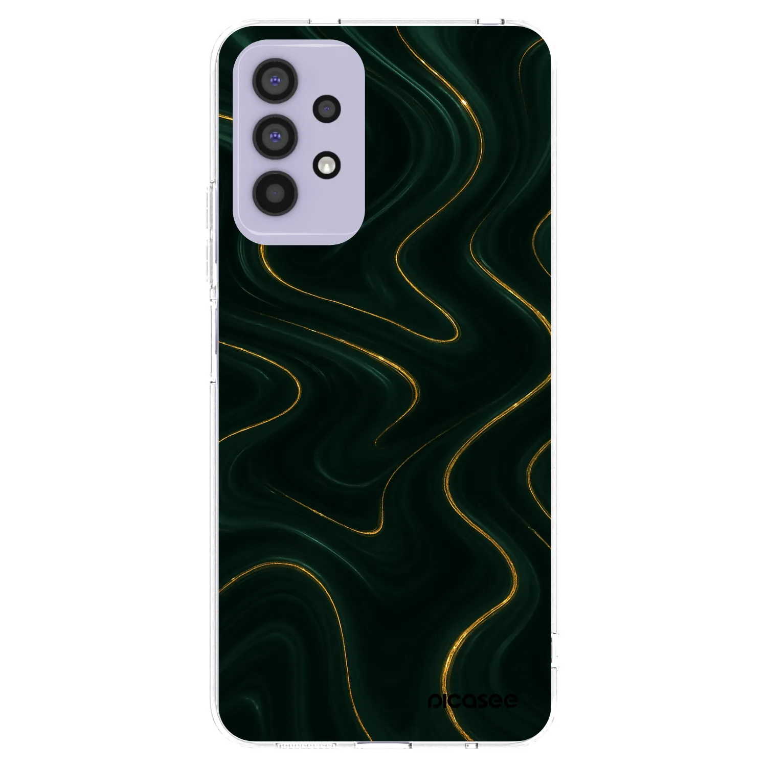 Picasee silikonowe przeźroczyste etui na Samsung Galaxy A32 4G SM-A325F - Vawes
