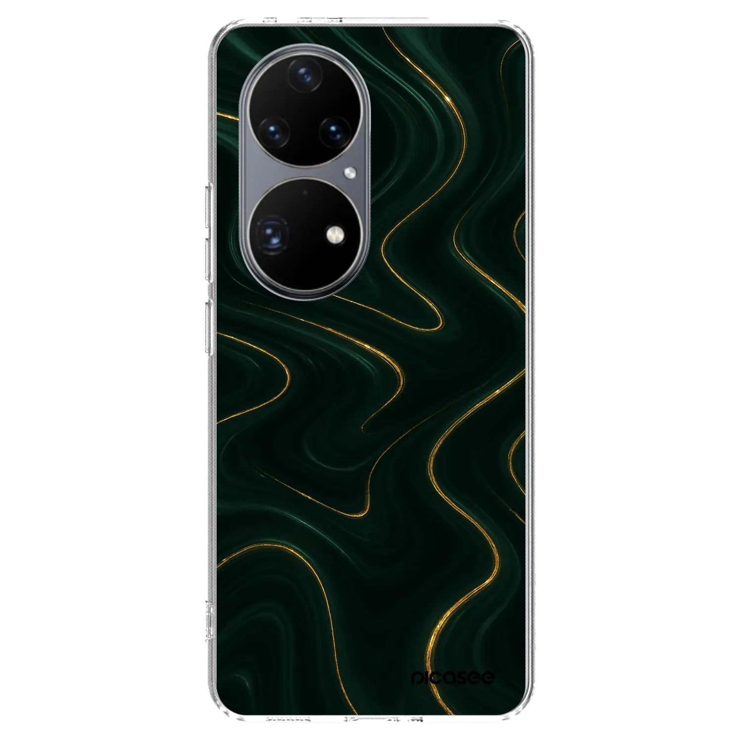 Picasee silikonowe przeźroczyste etui na Huawei P50 - Vawes