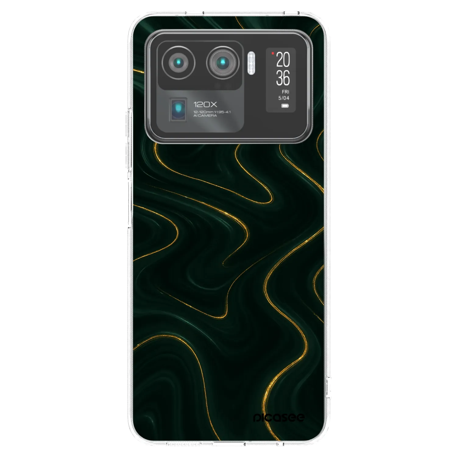 Picasee silikonowe przeźroczyste etui na Xiaomi Mi 11 Ultra - Vawes