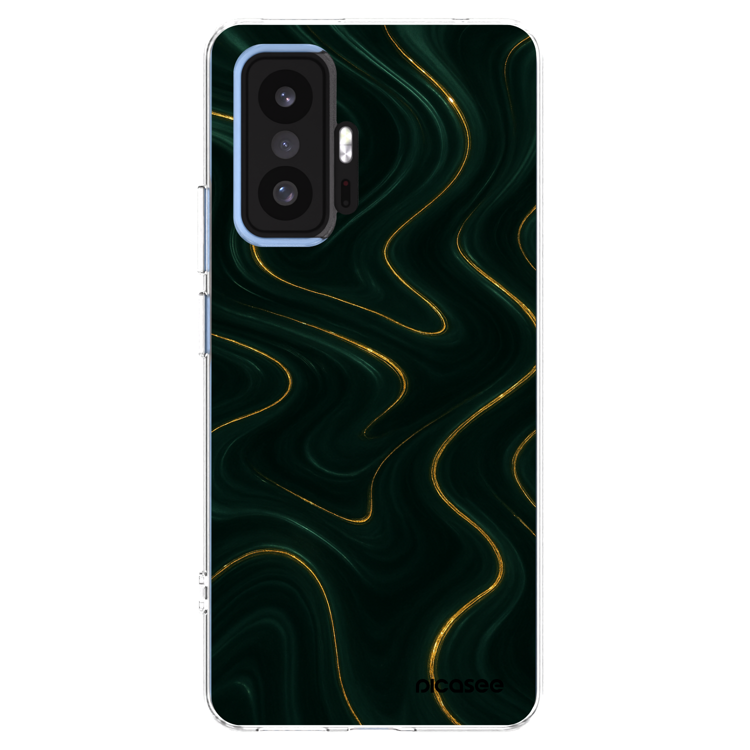 Picasee silikonowe przeźroczyste etui na Xiaomi 11T - Vawes