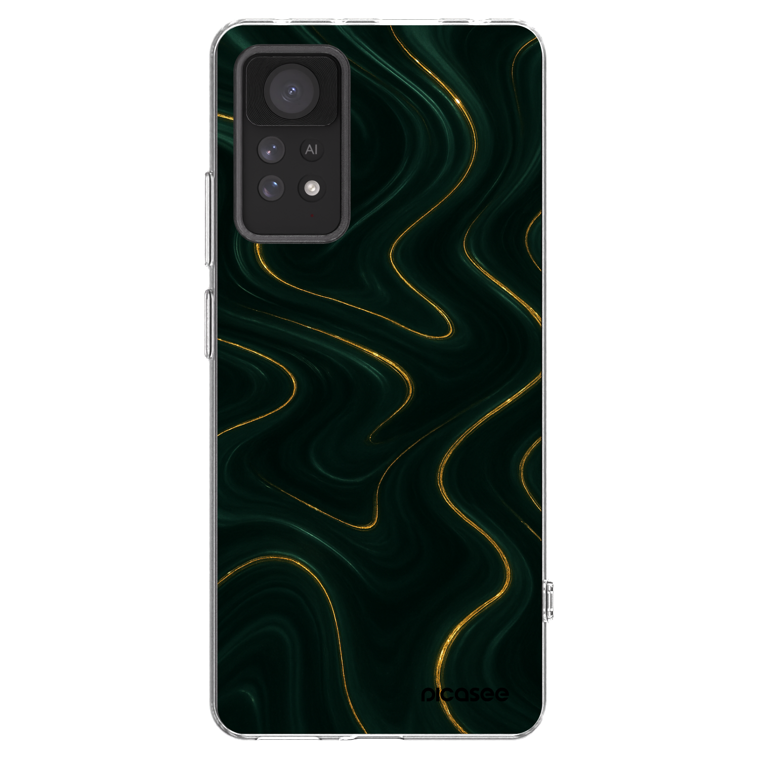 Picasee silikonowe przeźroczyste etui na Xiaomi Redmi Note 11 Pro 5G - Vawes