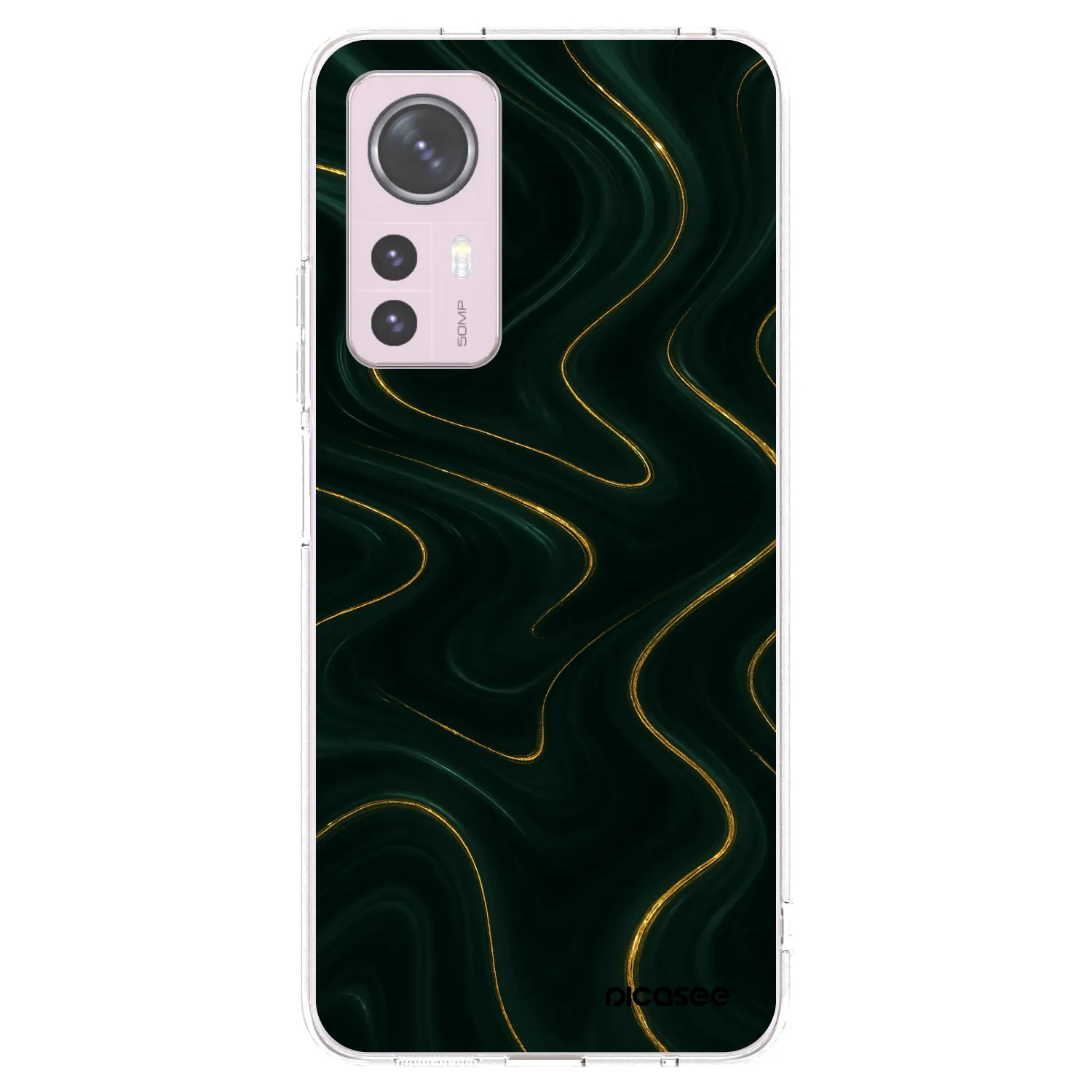 Picasee silikonowe przeźroczyste etui na Xiaomi 12 - Vawes