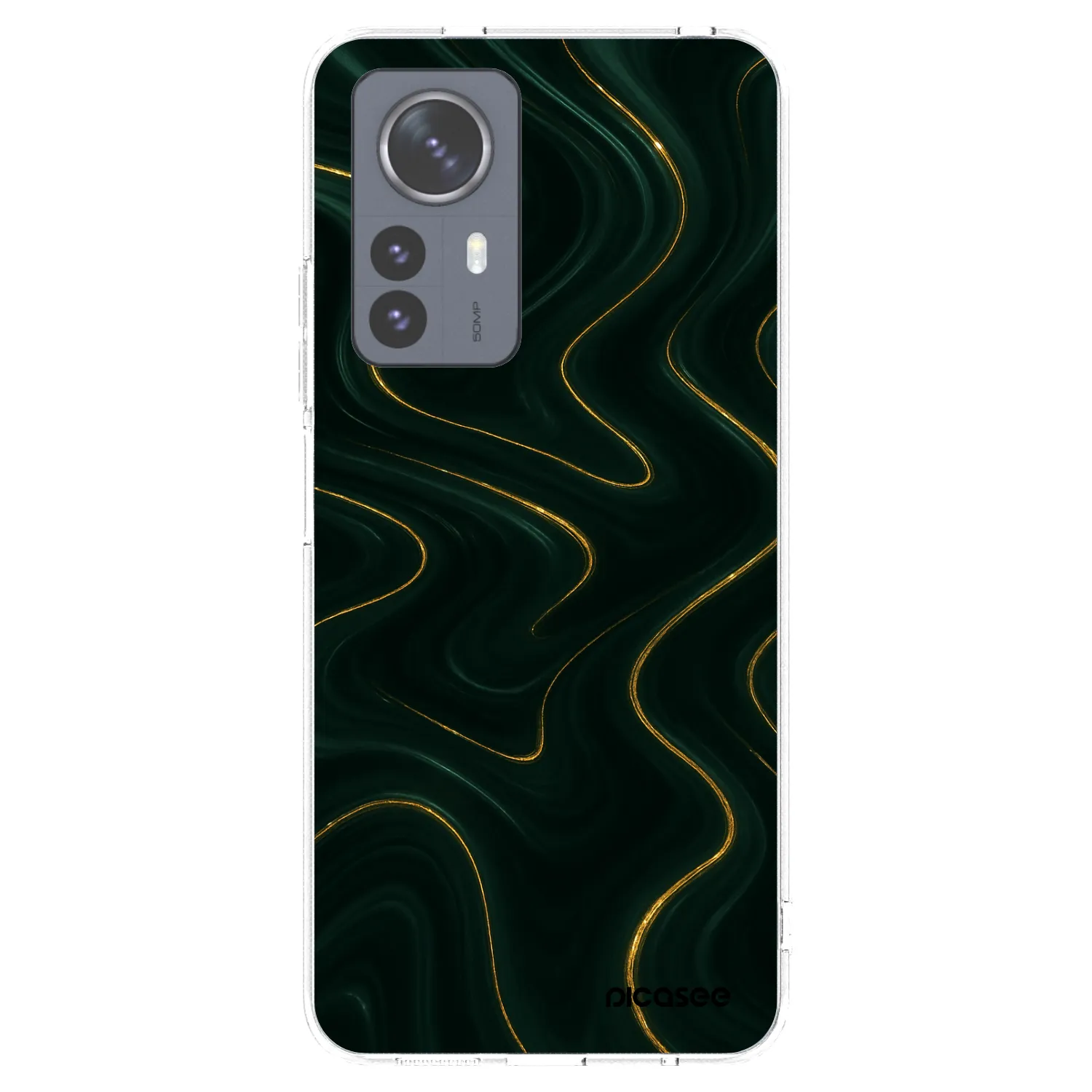 Picasee silikonowe przeźroczyste etui na Xiaomi 12 Pro - Vawes