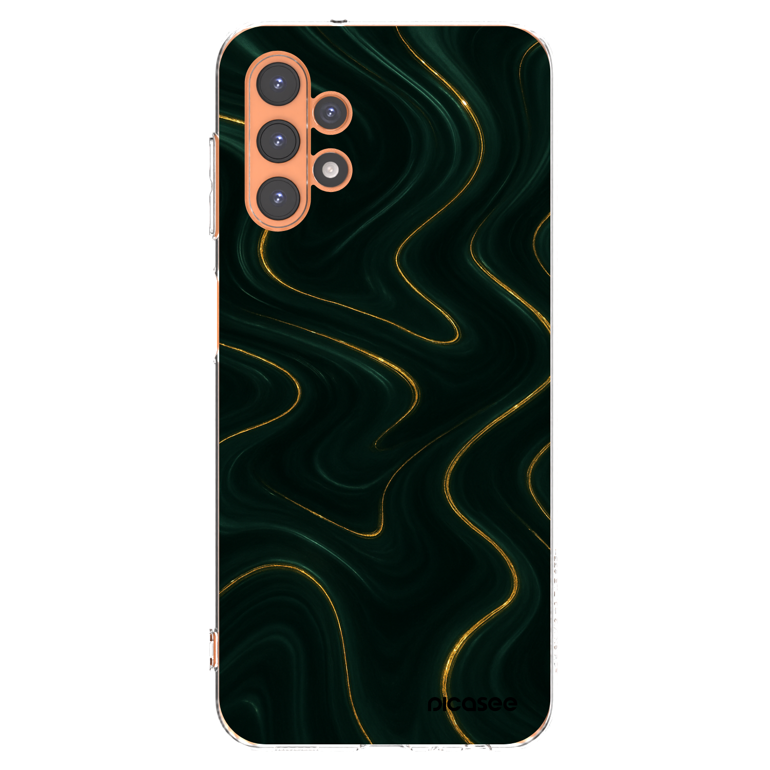 Picasee silikonowe przeźroczyste etui na Samsung Galaxy A13 4G A135 - Vawes