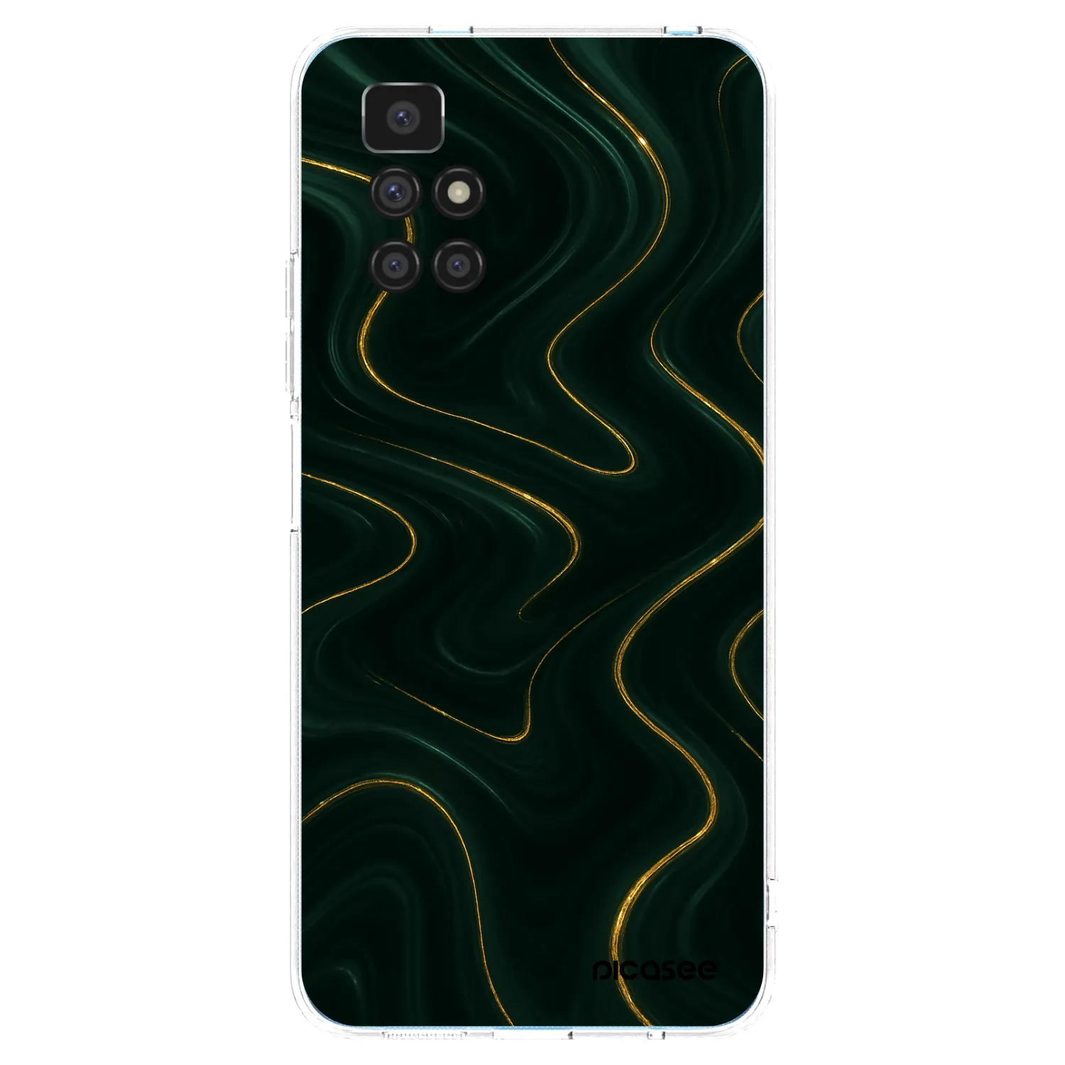 Picasee silikonowe przeźroczyste etui na Xiaomi Redmi 10 (2022) - Vawes