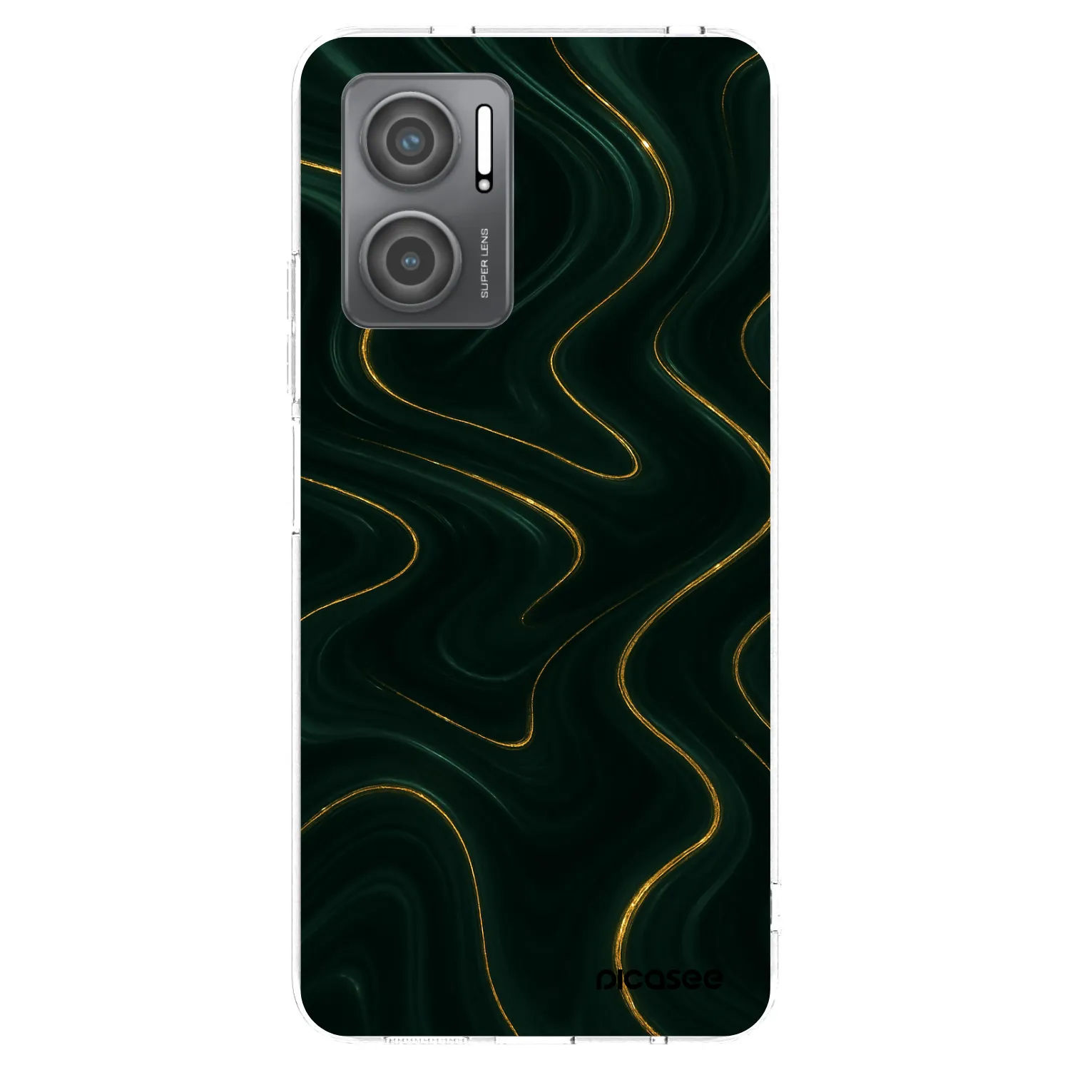 Picasee silikonowe przeźroczyste etui na Xiaomi Redmi 10 5G - Vawes