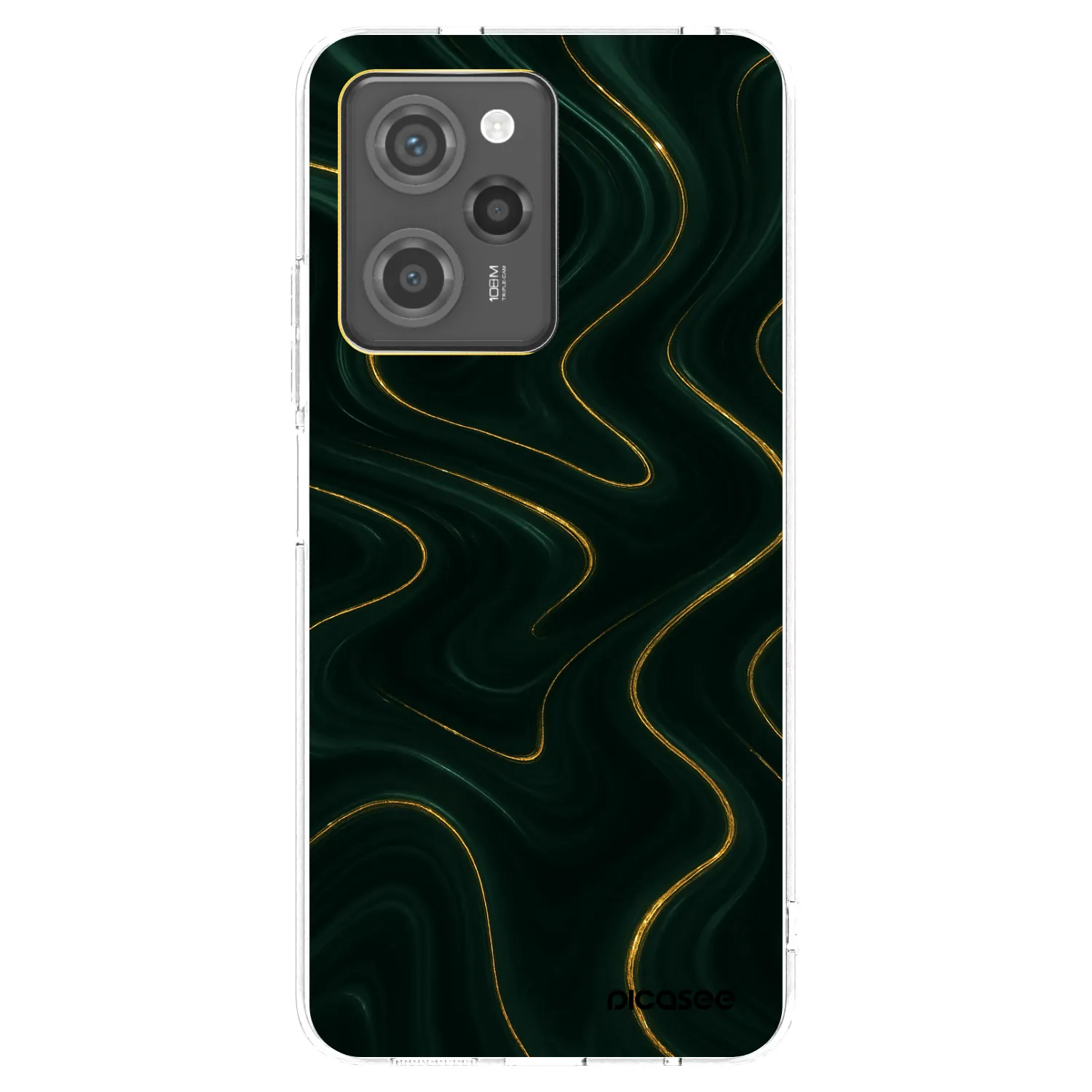 Picasee silikonowe przeźroczyste etui na Xiaomi Poco X5 Pro - Vawes