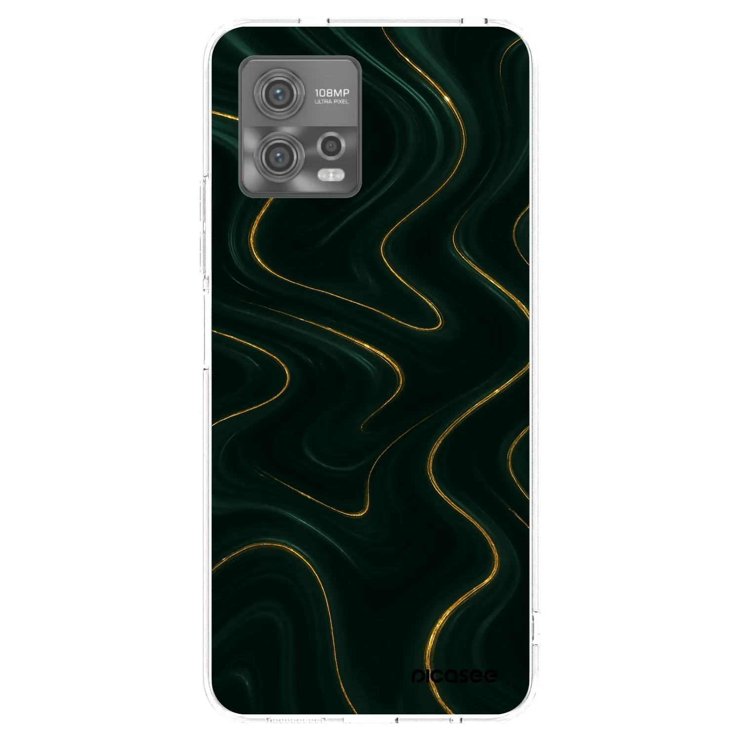 Picasee silikonowe przeźroczyste etui na Motorola Moto G72 - Vawes