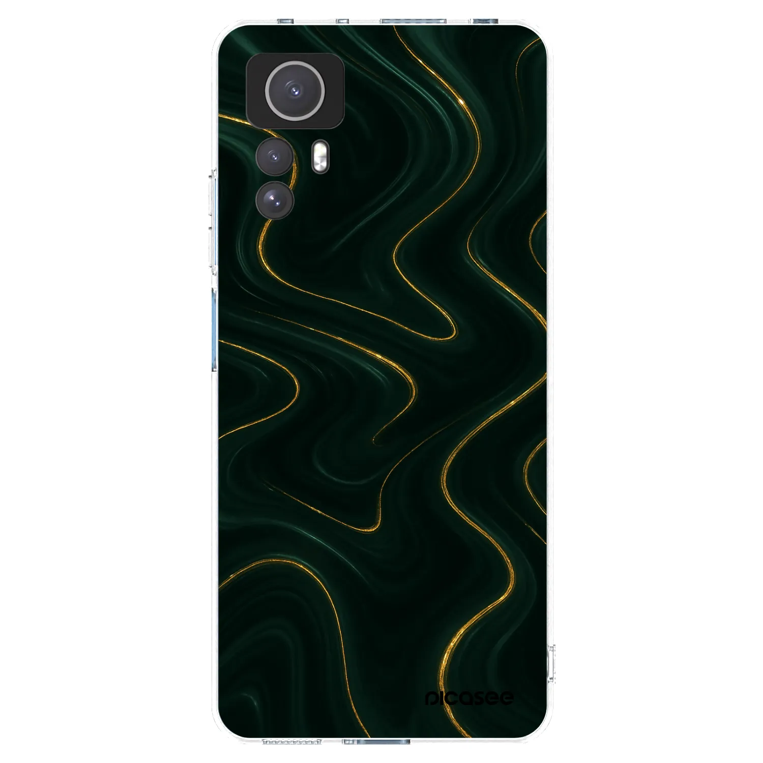 Picasee silikonowe przeźroczyste etui na Xiaomi Redmi Note 12S - Vawes