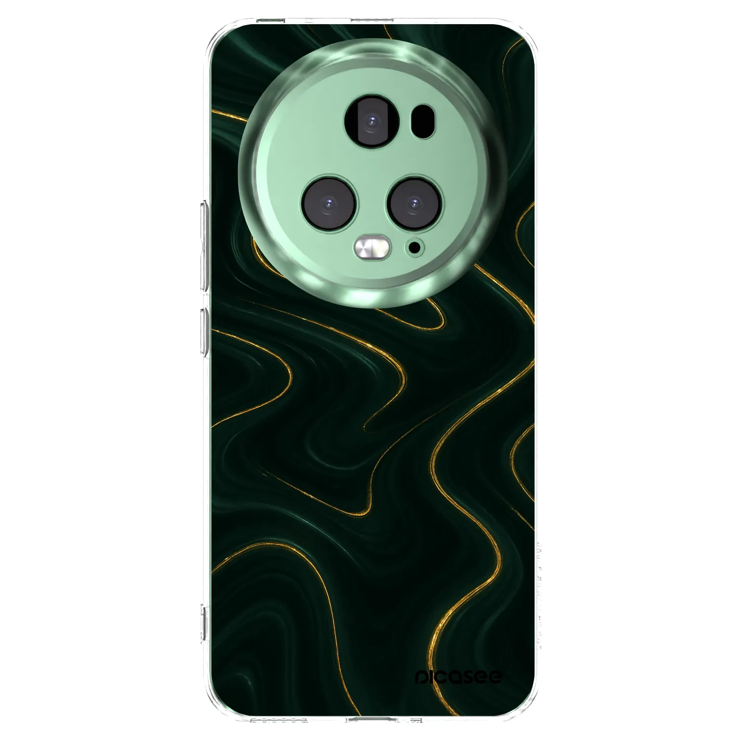 Picasee silikonowe przeźroczyste etui na Honor Magic5 Pro - Vawes