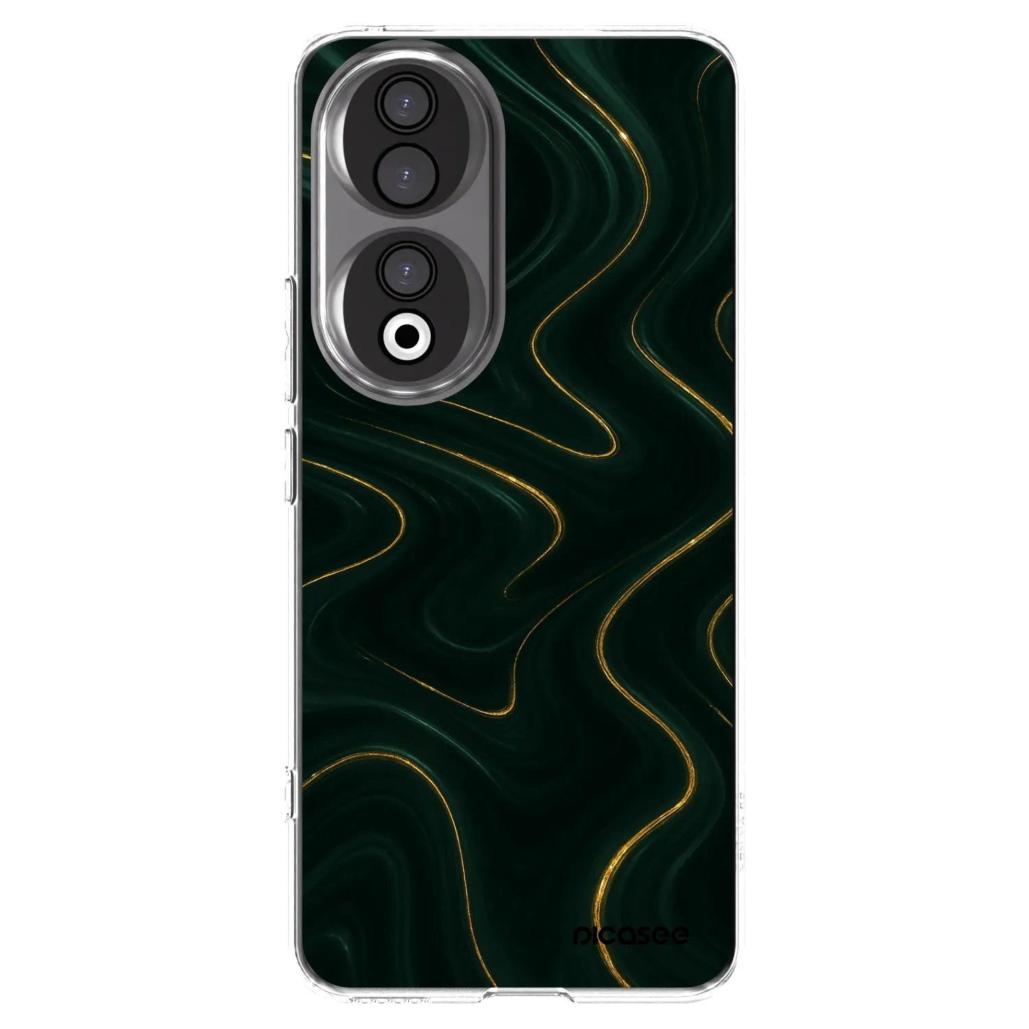 Picasee silikonowe przeźroczyste etui na Honor 90 5G - Vawes