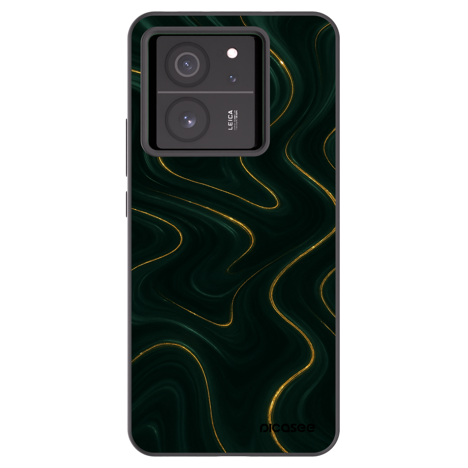 Picasee silikonowe czarne etui na Xiaomi 13T Pro - Vawes