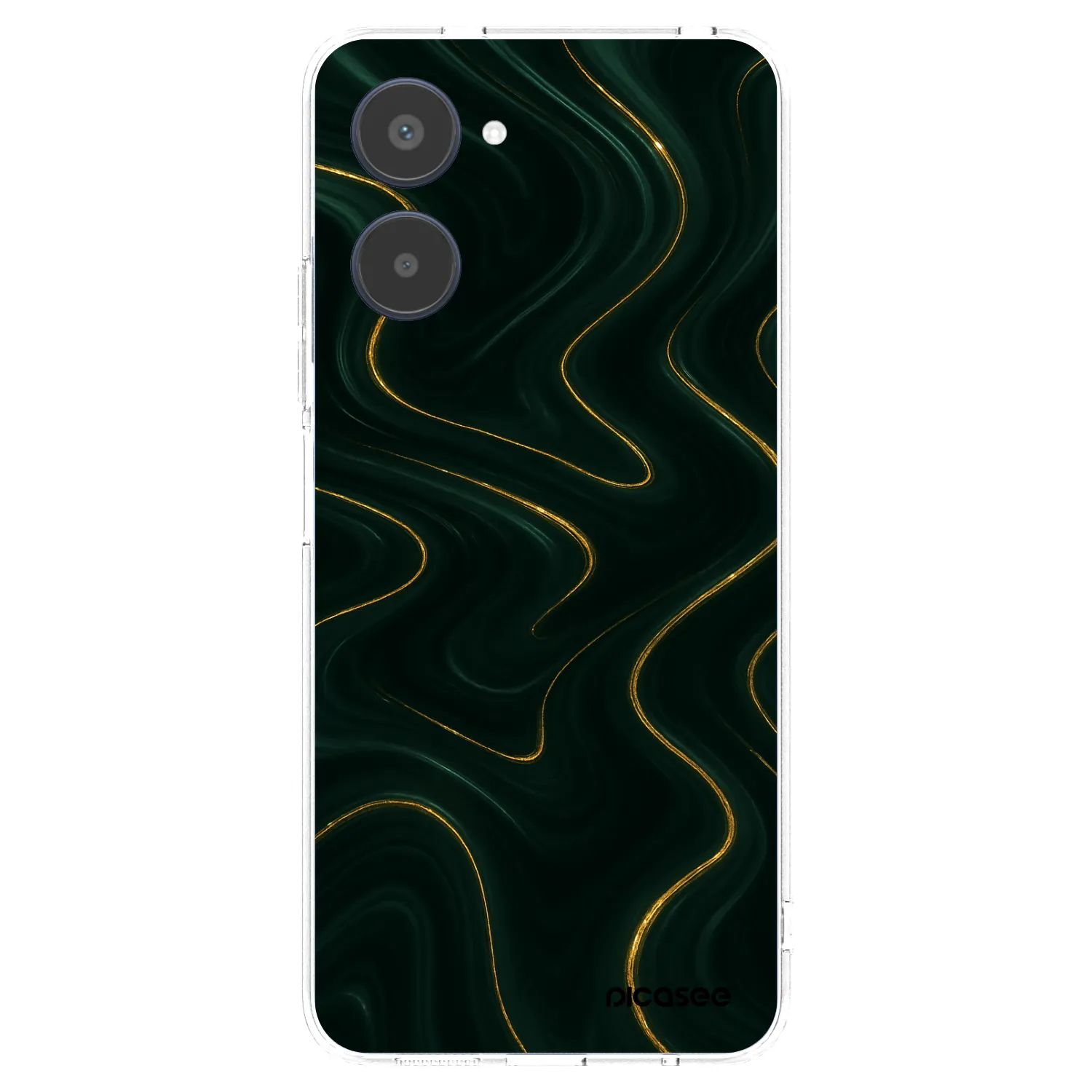 Picasee silikonowe przeźroczyste etui na Realme 10 4G - Vawes