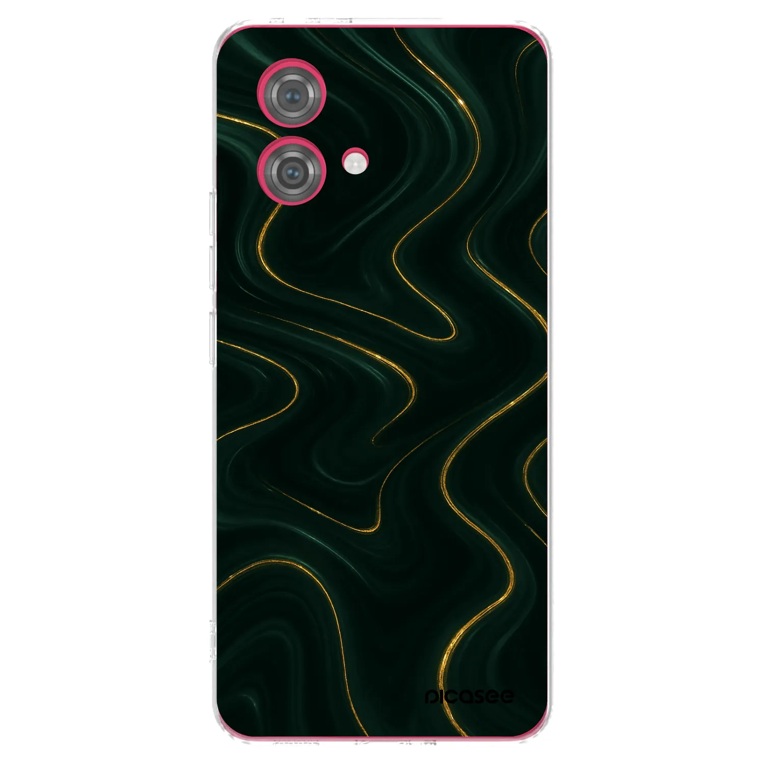 Picasee silikonowe przeźroczyste etui na Motorola Moto G84 5G - Vawes