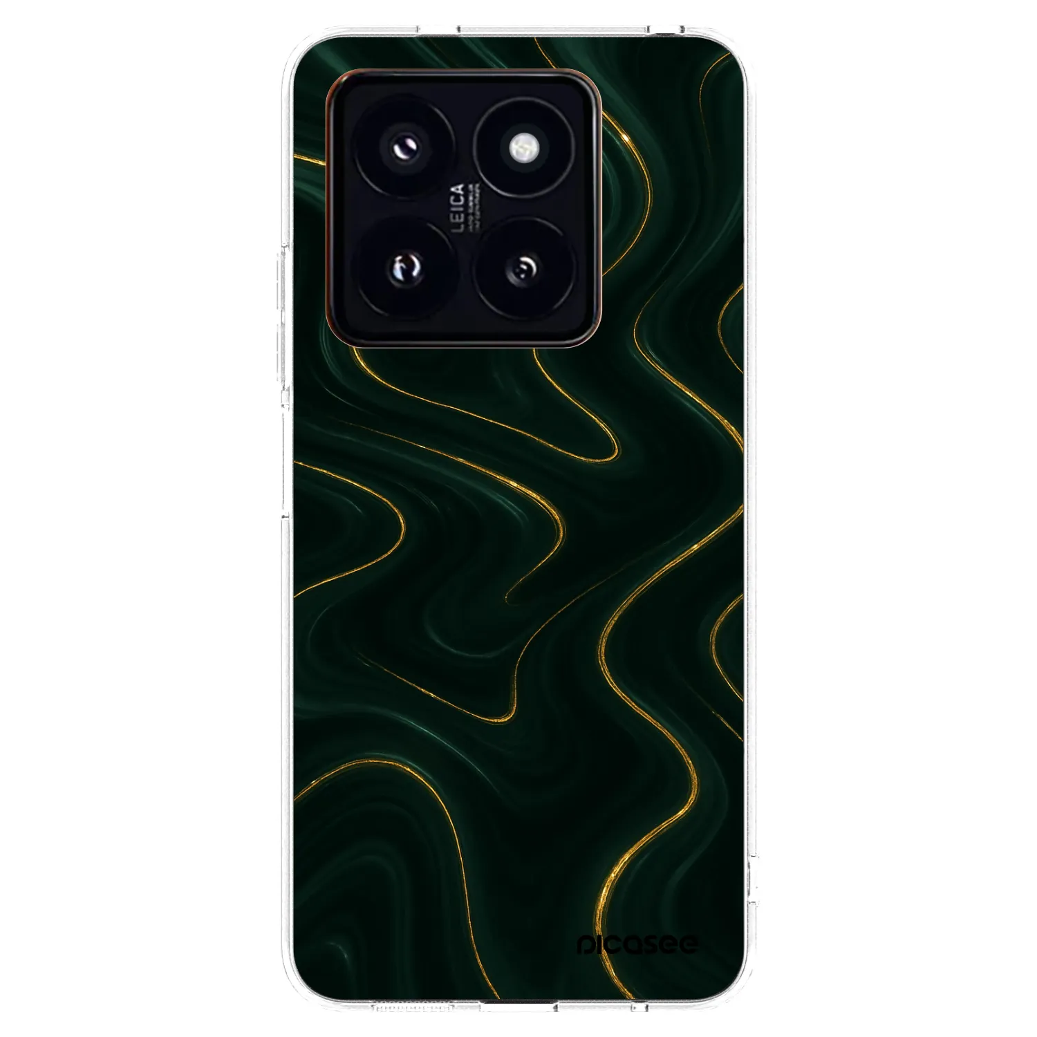 Picasee silikonowe przeźroczyste etui na Xiaomi 14 Pro - Vawes