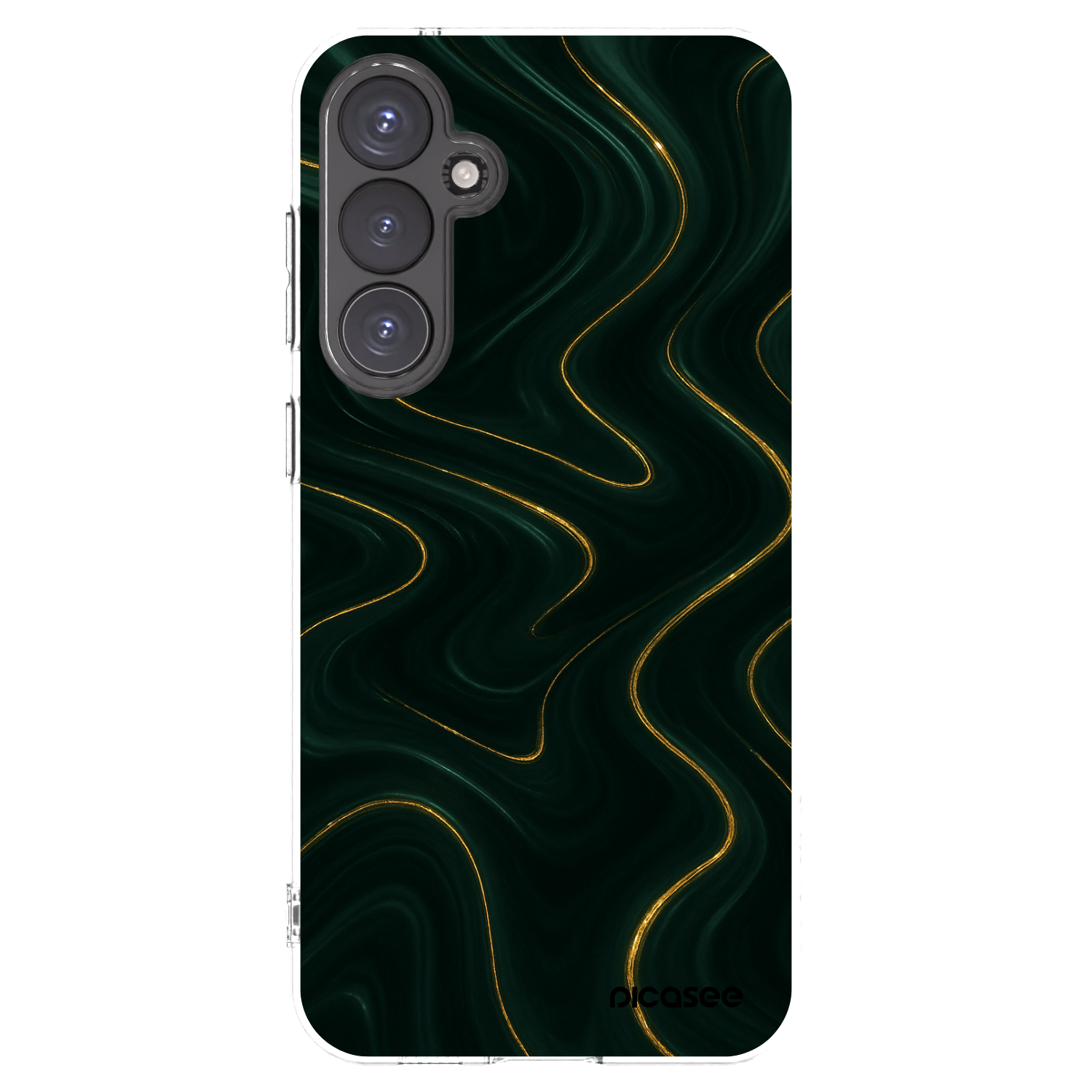 Picasee silikonowe przeźroczyste etui na Samsung Galaxy S23 FE S711B - Vawes