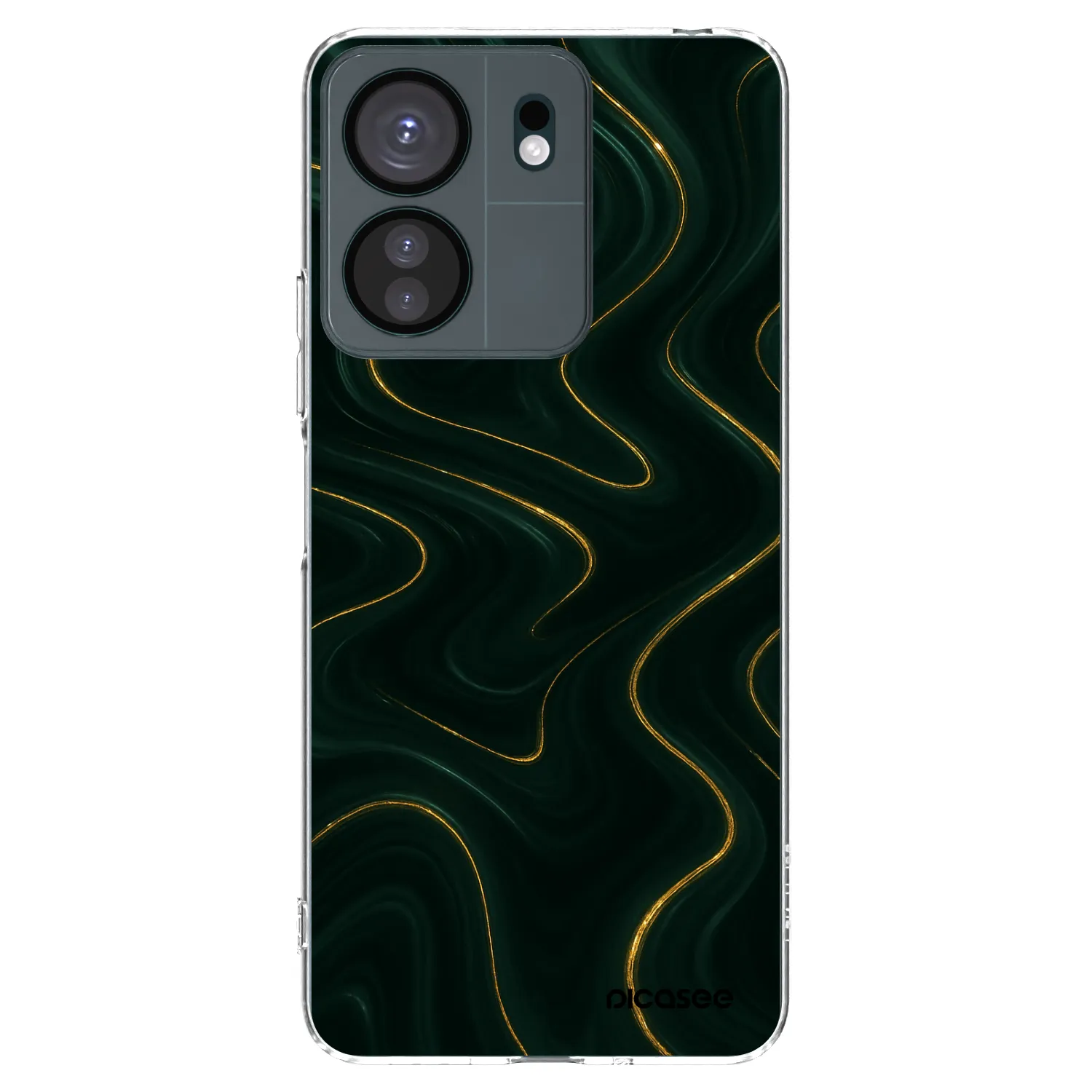 Picasee silikonowe przeźroczyste etui na Xiaomi Redmi 13C 4G - Vawes