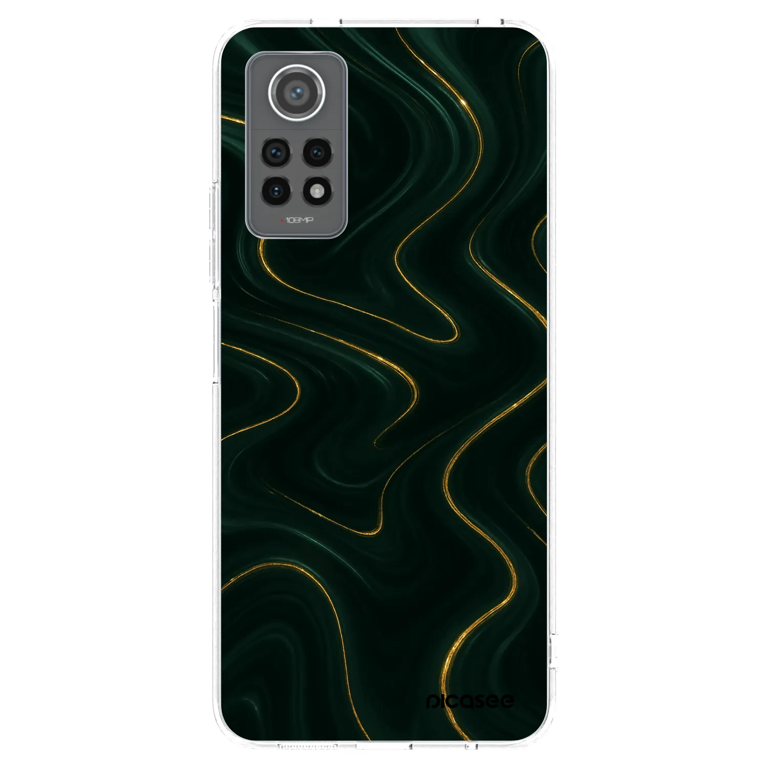 Picasee silikonowe przeźroczyste etui na Xiaomi Redmi Note 12 Pro 4G - Vawes