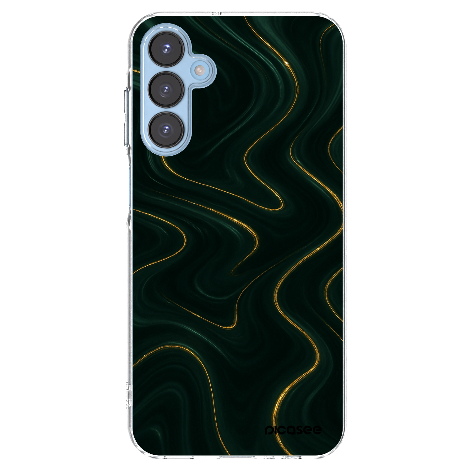Picasee silikonowe przeźroczyste etui na Samsung Galaxy A15 A156B 5G - Vawes