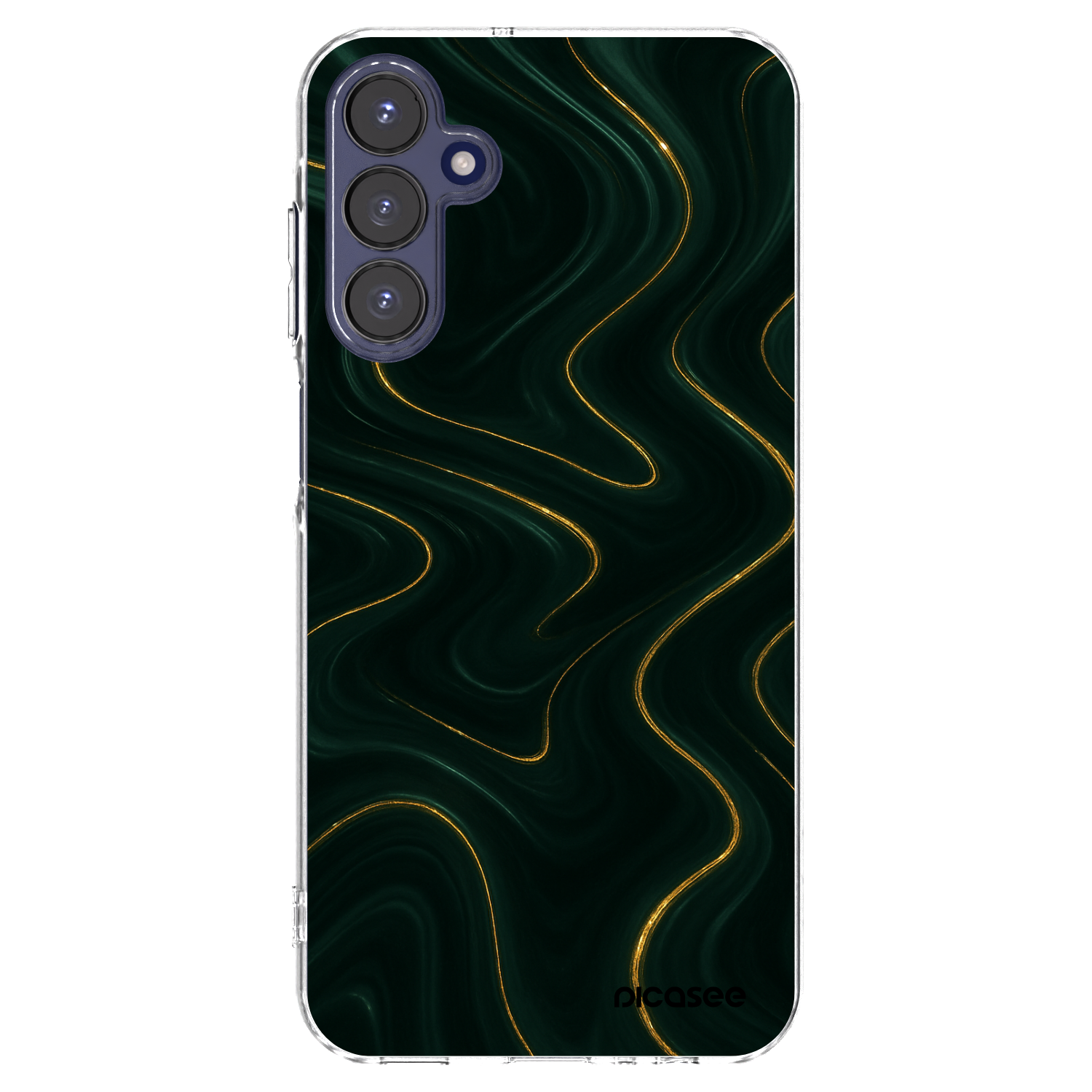 Picasee silikonowe przeźroczyste etui na Samsung Galaxy A15 A155F 4G - Vawes