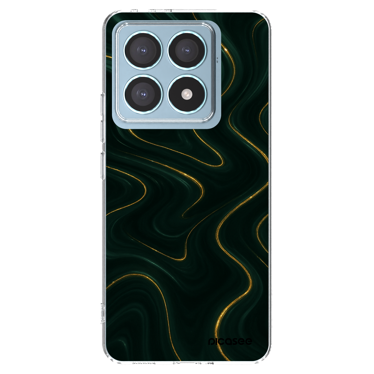 Picasee silikonowe przeźroczyste etui na Xiaomi 14T Pro - Vawes