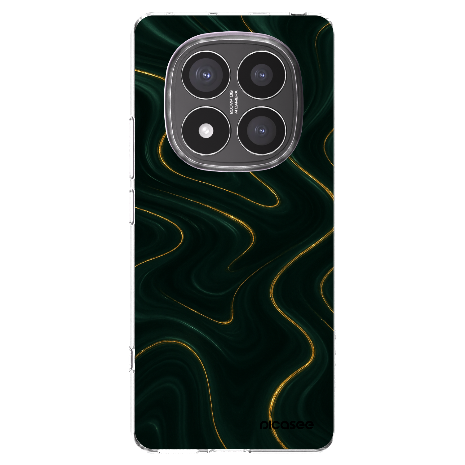 Picasee silikonowe przeźroczyste etui na Xiaomi Redmi Note 14 Pro+ 5G - Vawes