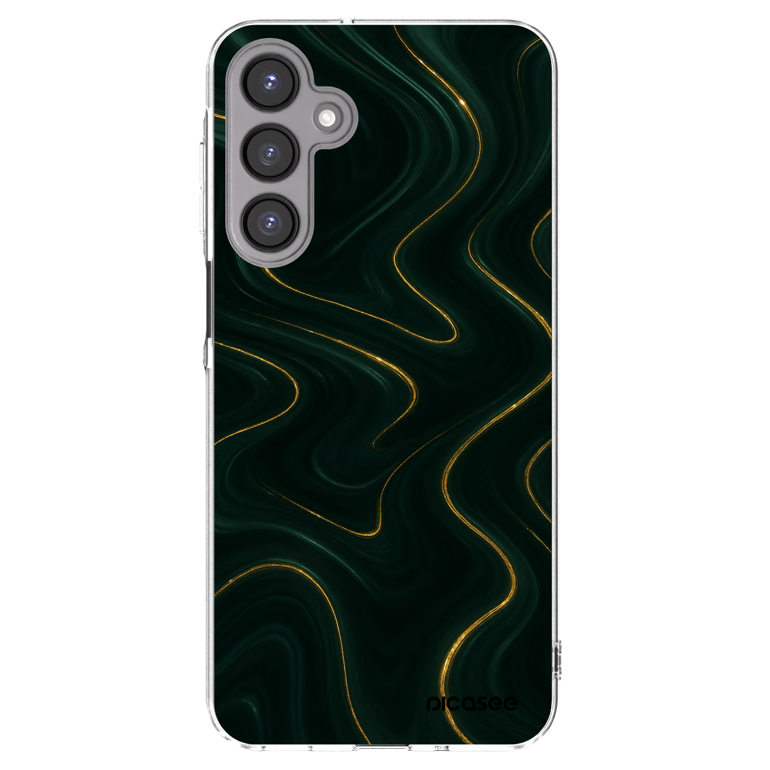 Picasee silikonowe przeźroczyste etui na Samsung Galaxy A16 5G - Vawes