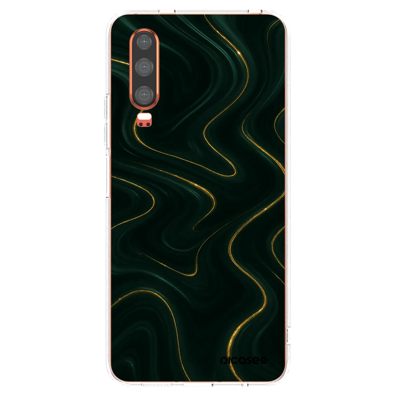 Picasee silikonowe przeźroczyste etui na Huawei P30 - Vawes