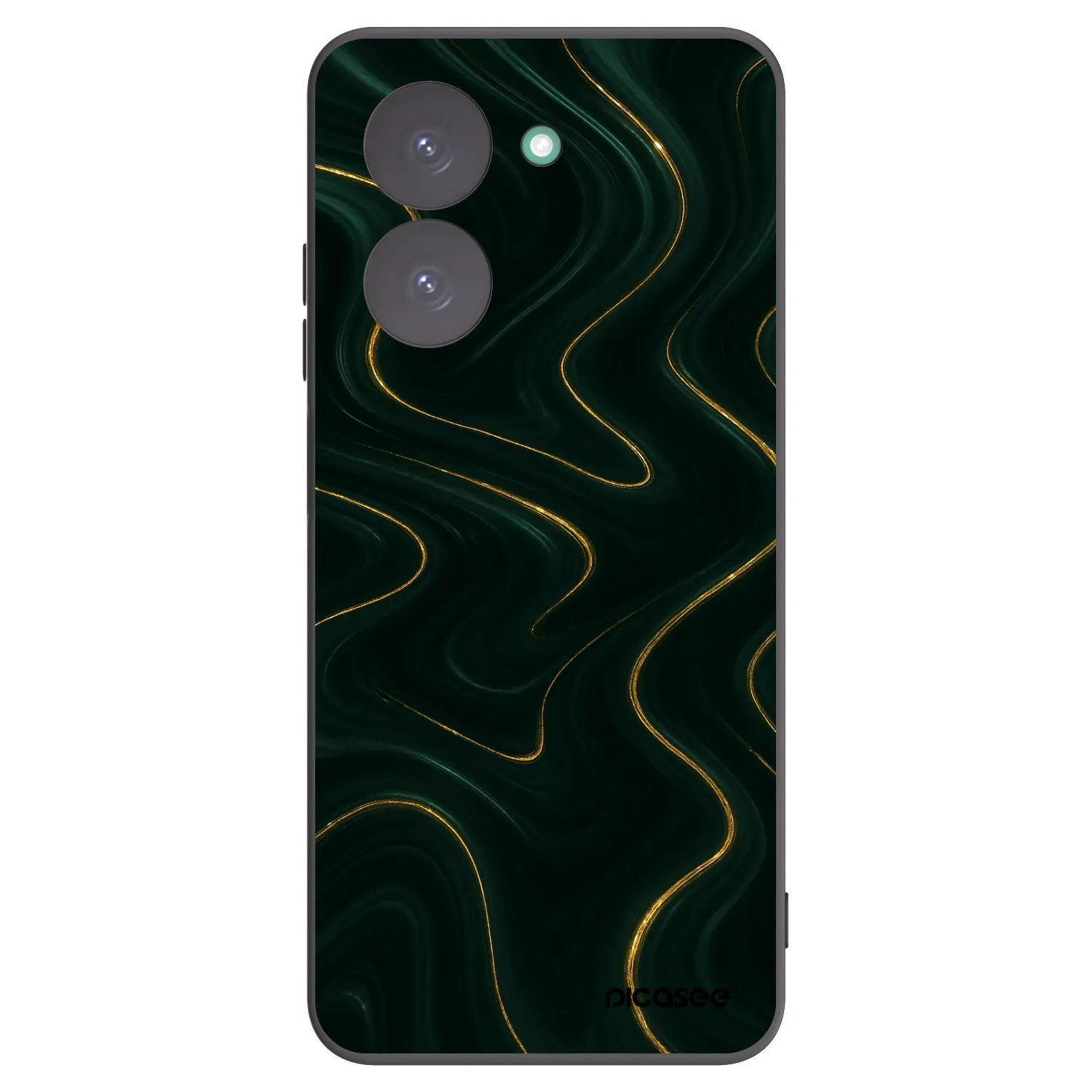 Picasee silikonowe czarne etui na Xiaomi Redmi A5 - Vawes