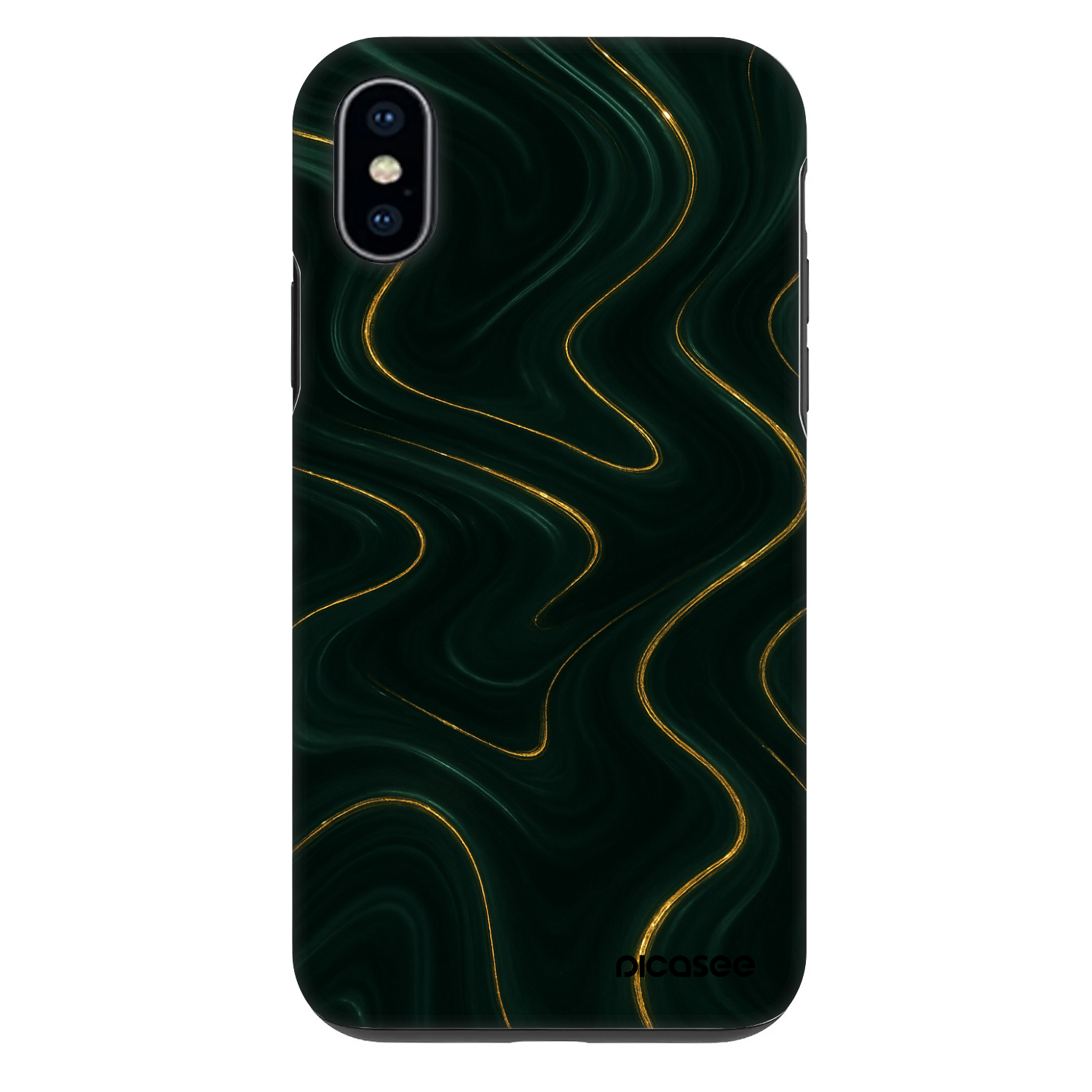 Picasee Fashion Case na Apple iPhone X/XS - Vawes