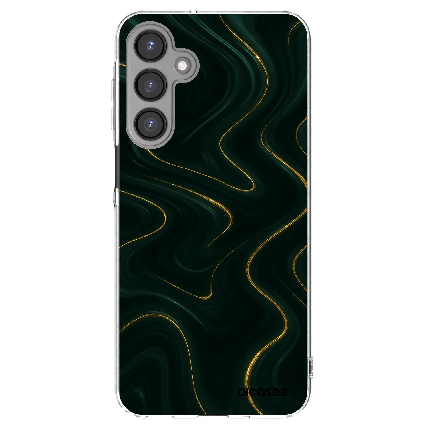 Picasee silikonowe przeźroczyste etui na Samsung Galaxy A16 4G - Vawes