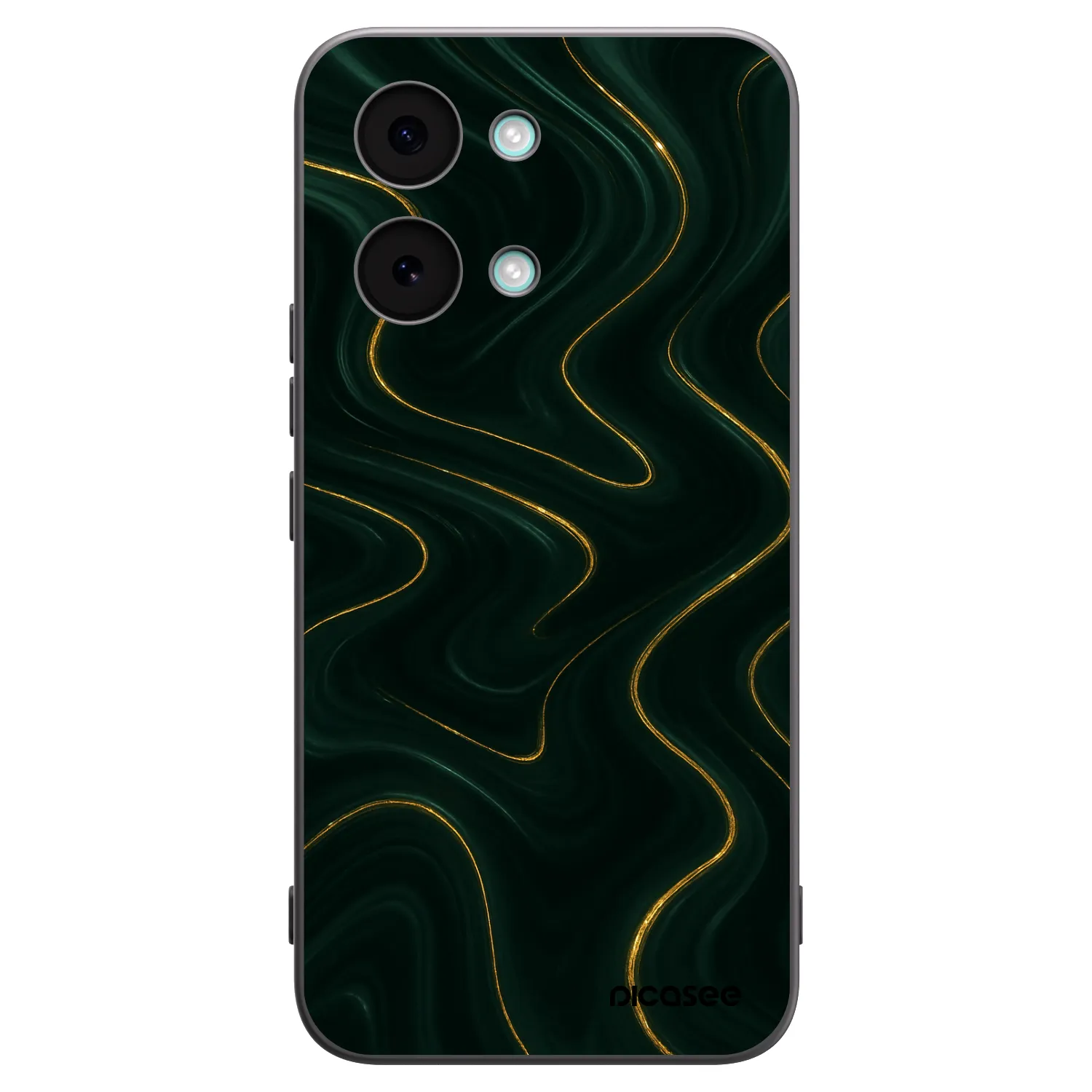 Picasee silikonowe czarne etui na Xiaomi Poco X8 Pro Max - Vawes
