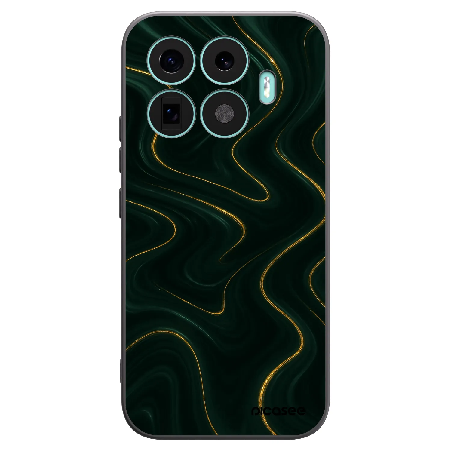 Picasee silikonowe czarne etui na Xiaomi 17T - Vawes
