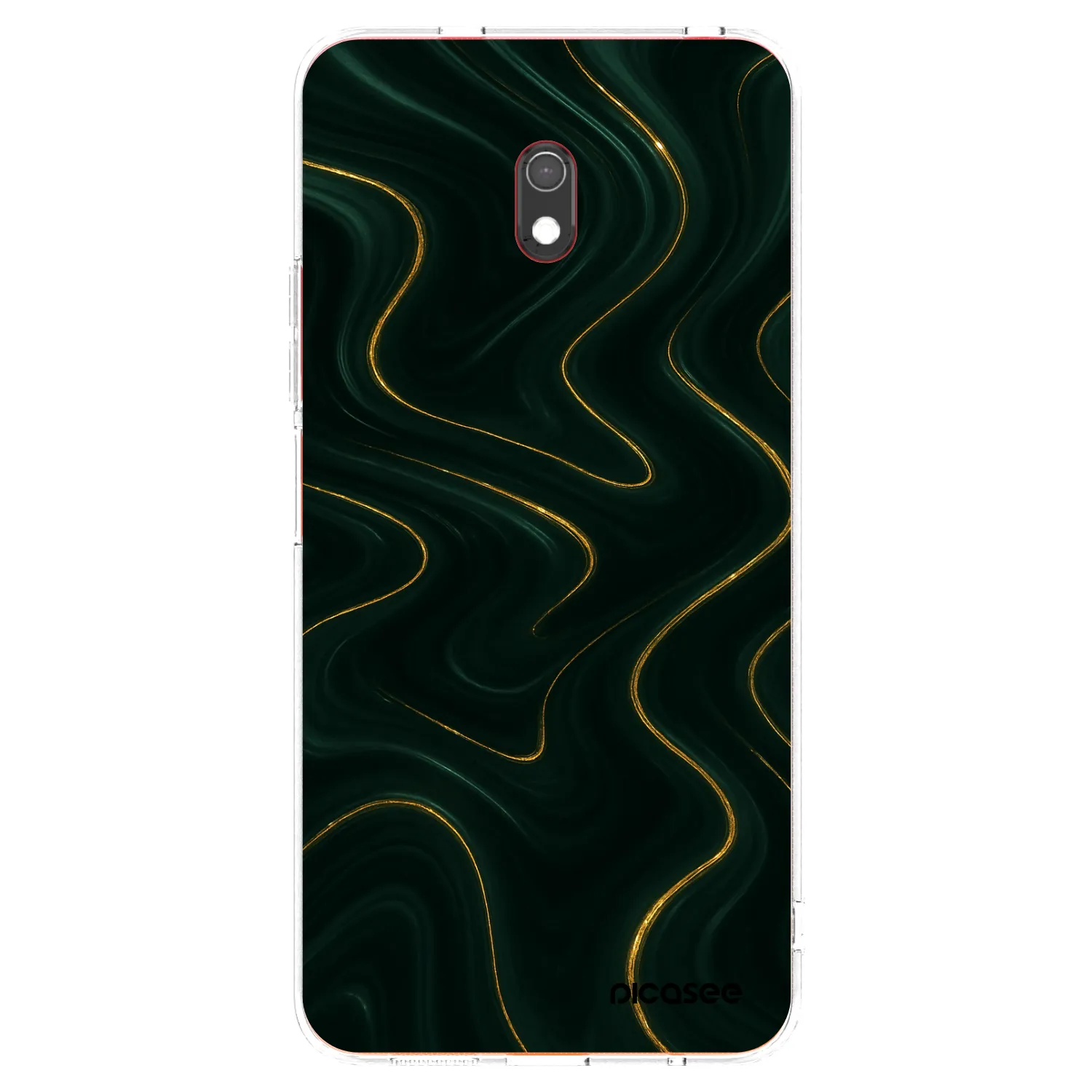 Picasee silikonowe przeźroczyste etui na Xiaomi Redmi 8A - Vawes