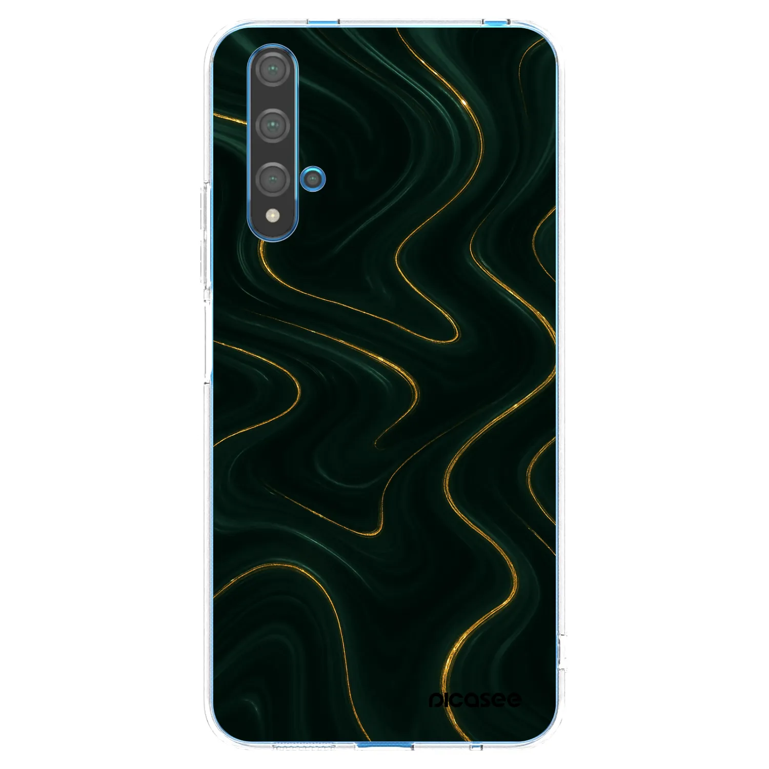 Picasee silikonowe przeźroczyste etui na Huawei Nova 5T - Vawes